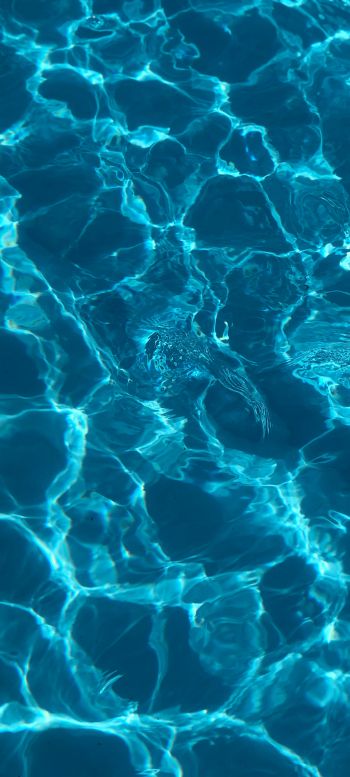 water, blue Wallpaper 1080x2400