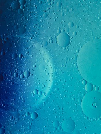 water, drops, bubbles Wallpaper 1620x2160