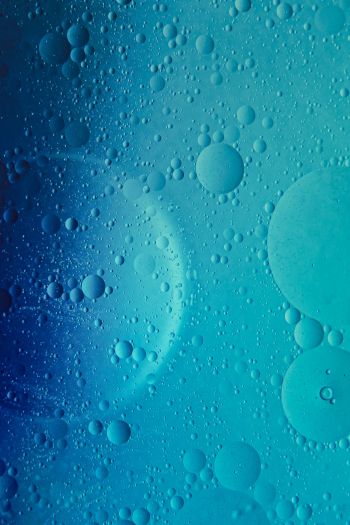 water, drops, bubbles Wallpaper 640x960