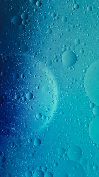water, drops, bubbles Wallpaper 640x1136