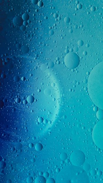 water, drops, bubbles Wallpaper 720x1280