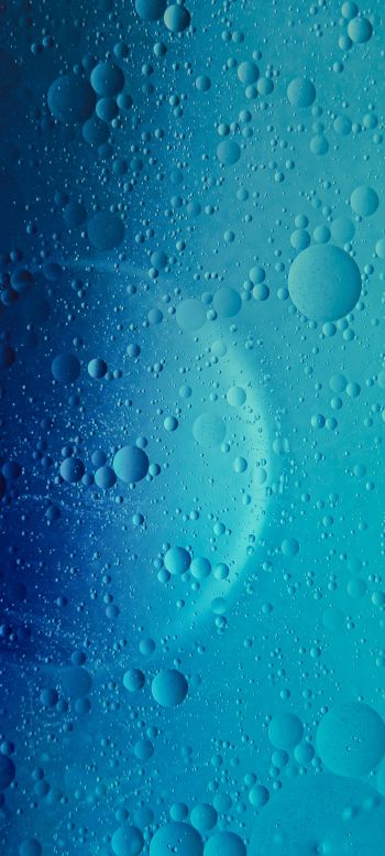 water, drops, bubbles Wallpaper 720x1600