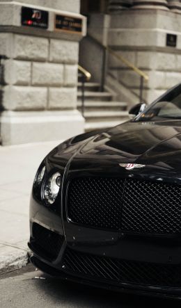 Обои 600x1024 черный Bentley