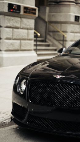 Обои 640x1136 черный Bentley