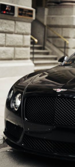 Обои 720x1600 черный Bentley