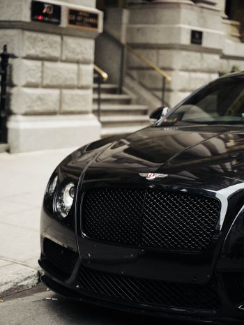 Обои 1536x2048 черный Bentley