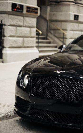 Обои 1752x2800 черный Bentley