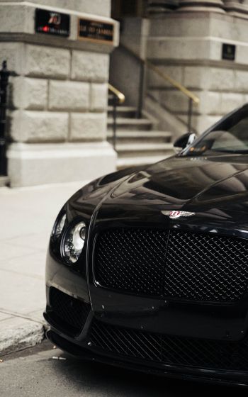 Обои 1200x1920 черный Bentley