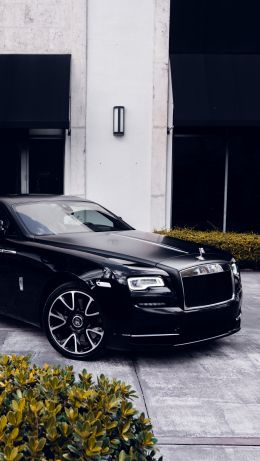 Обои 640x1136 черный Bentley