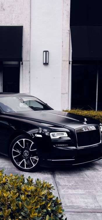 Обои 828x1792 черный Bentley
