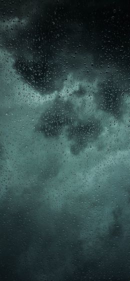 rain, clouds, bad weather Wallpaper 828x1792