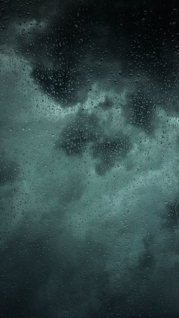 rain, clouds, bad weather Wallpaper 750x1334