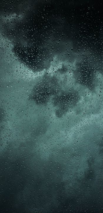 rain, clouds, bad weather Wallpaper 1440x2960