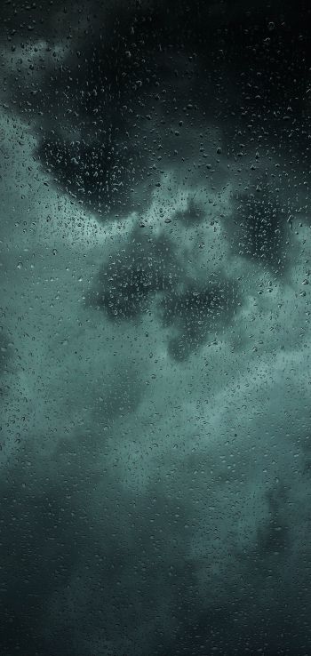 rain, clouds, bad weather Wallpaper 1440x3040