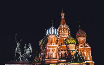 St. Basil's Cathedral, Moscow, Russia Wallpaper 2560x1600