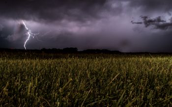 bad weather, clouds, lightning Wallpaper 2560x1600