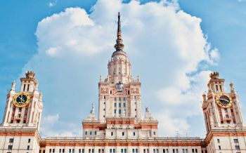 Moscow State University, Moscow, Russia Wallpaper 1920x1200