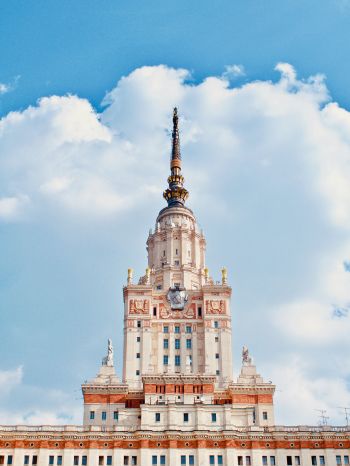 Moscow State University, Moscow, Russia Wallpaper 1668x2224