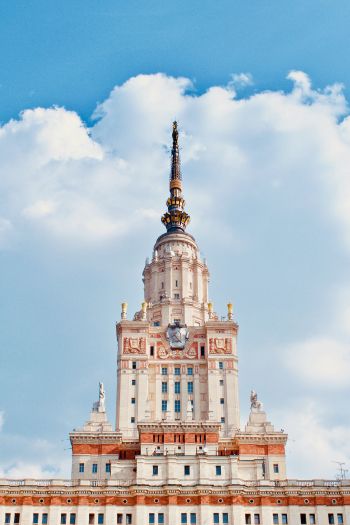 Moscow State University, Moscow, Russia Wallpaper 640x960