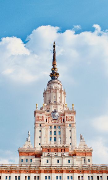 Moscow State University, Moscow, Russia Wallpaper 1200x2000