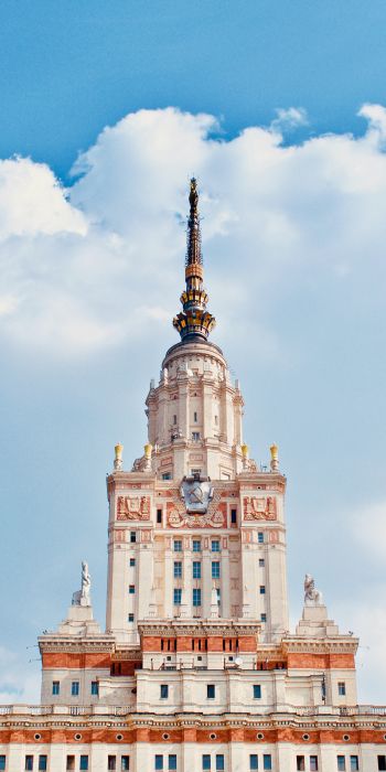 Moscow State University, Moscow, Russia Wallpaper 720x1440