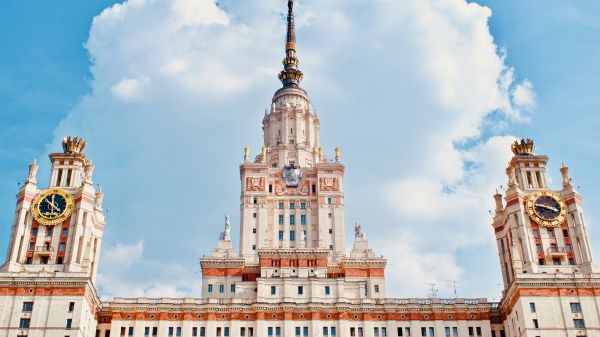 Moscow State University, Moscow, Russia Wallpaper 1280x720