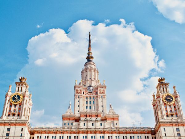 Moscow State University, Moscow, Russia Wallpaper 800x600