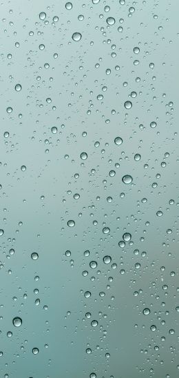 raindrops on glass Wallpaper 1080x2280