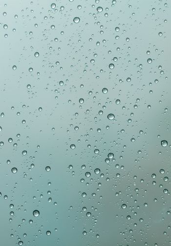 raindrops on glass Wallpaper 1640x2360