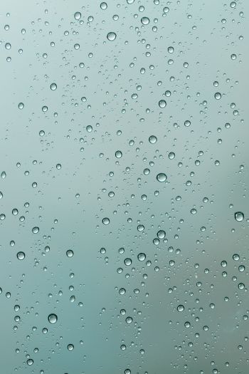 raindrops on glass Wallpaper 640x960