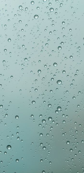raindrops on glass Wallpaper 1080x2220