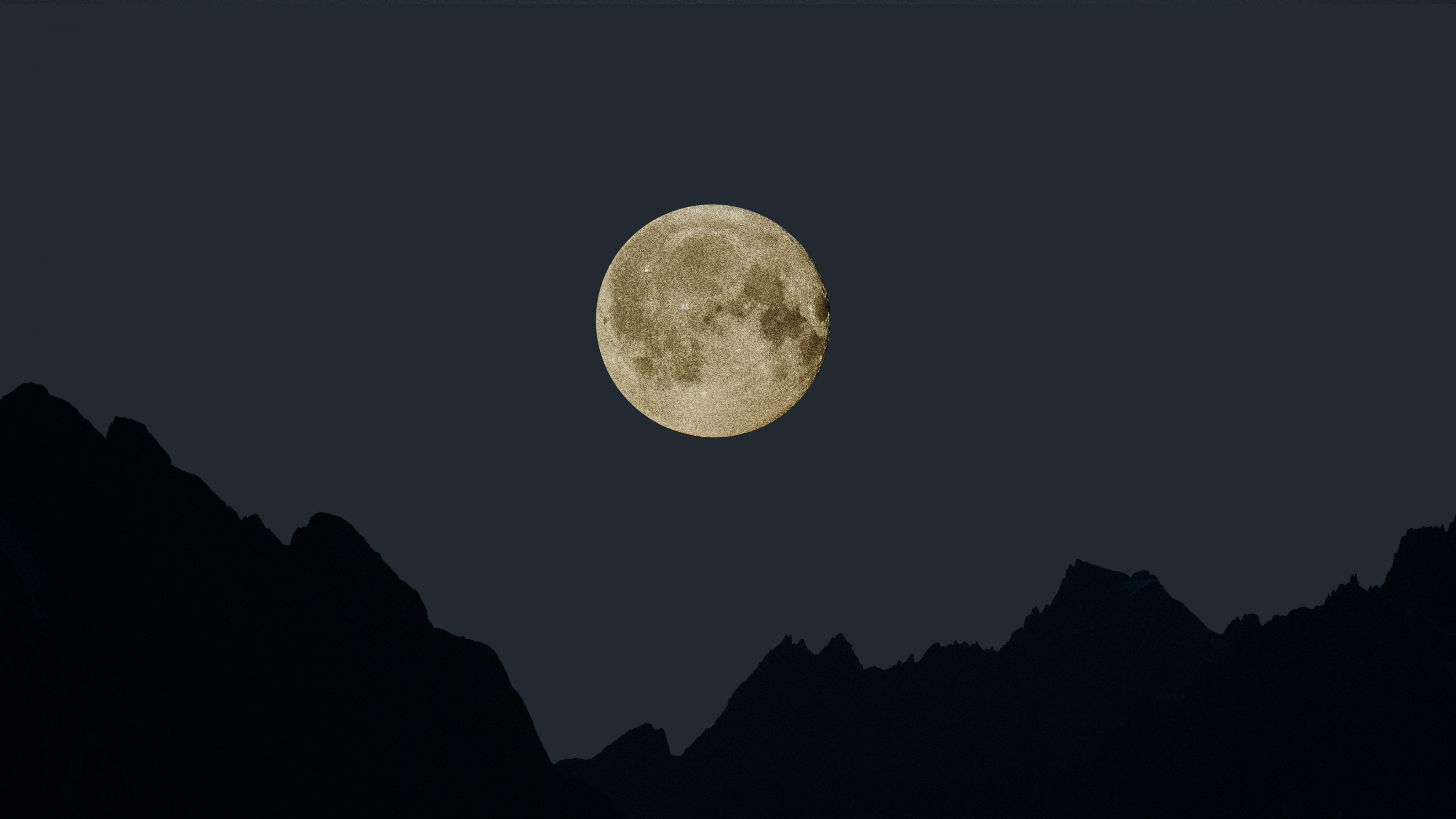 Ночь с луной 4. Луна. Полная Луна. Фото Луны. Суперлуние.