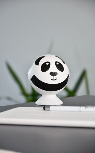 panda, minimalism Wallpaper 1752x2800