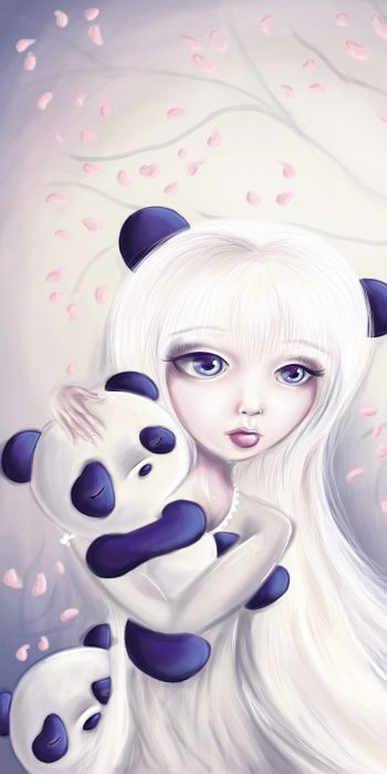 panda, cute Wallpaper 720x1440