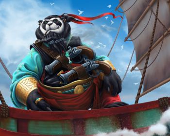 panda, World of Warcraft Wallpaper 1280x1024