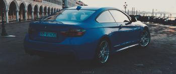 BMW, sports car, dark Wallpaper 2560x1080