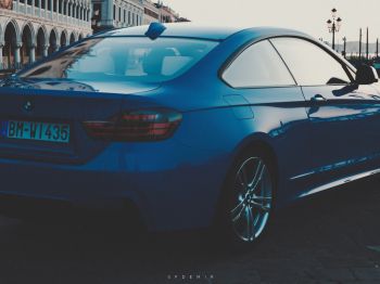 BMW, sports car, dark Wallpaper 1024x768