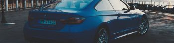BMW, sports car, dark Wallpaper 1590x400