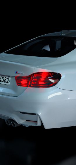 Обои 828x1792 BMW M4, спортивная машина