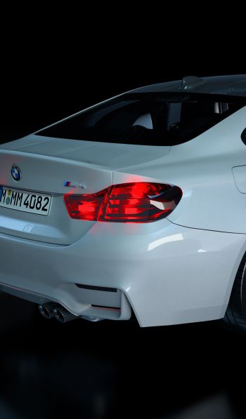 BMW M4, sports car Wallpaper 600x1024