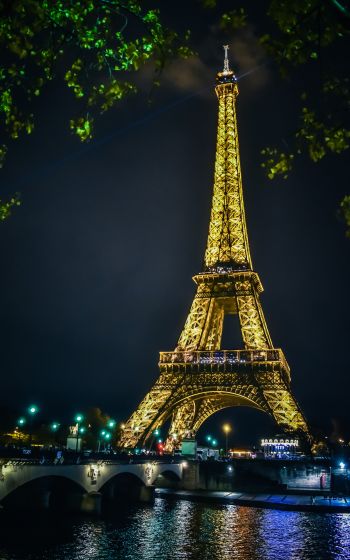 Обои 1200x1920 Эйфелева башня, Париж, Франция