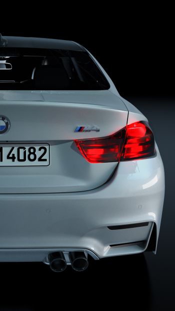 BMW M4, sports car Wallpaper 640x1136