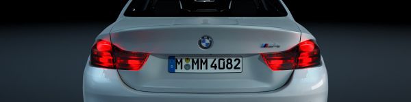 BMW M4, sports car Wallpaper 1590x400
