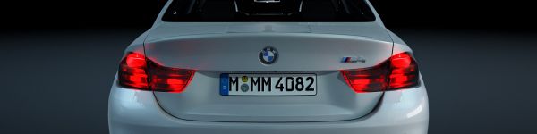 Обои 1590x400 BMW M4, спортивная машина