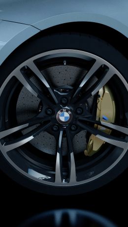 Обои 640x1136 BMW M4, спортивная машина