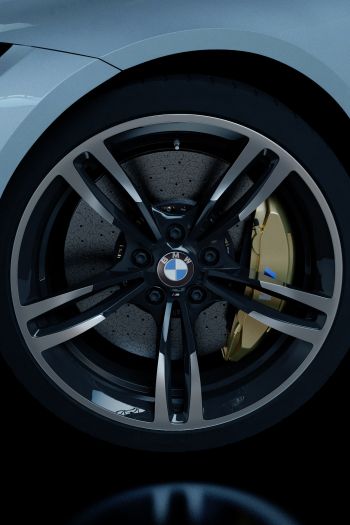 BMW M4, sports car Wallpaper 640x960