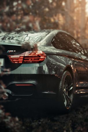 BMW M4, sports car Wallpaper 640x960