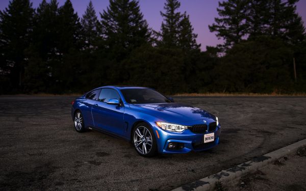 BMW, sports car, blue Wallpaper 1920x1200