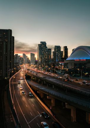 Toronto, Canada, metropolis Wallpaper 1668x2388