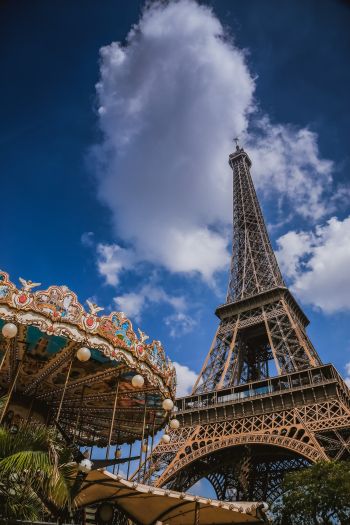 Eiffel Tower, Paris, France Wallpaper 640x960
